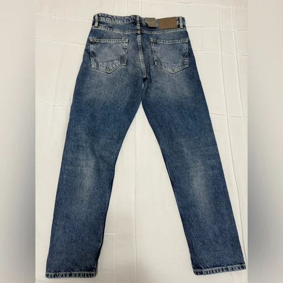 All Saints Jack Relaxed Tapered W30 Jeans - Picture 3 of 5